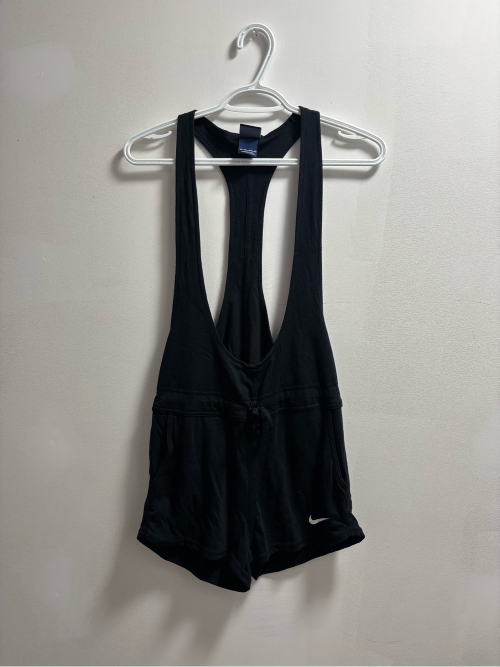 Nike Women’s Prep Romper 644669-010 - One piece, deep ribbed, racerback + shorts